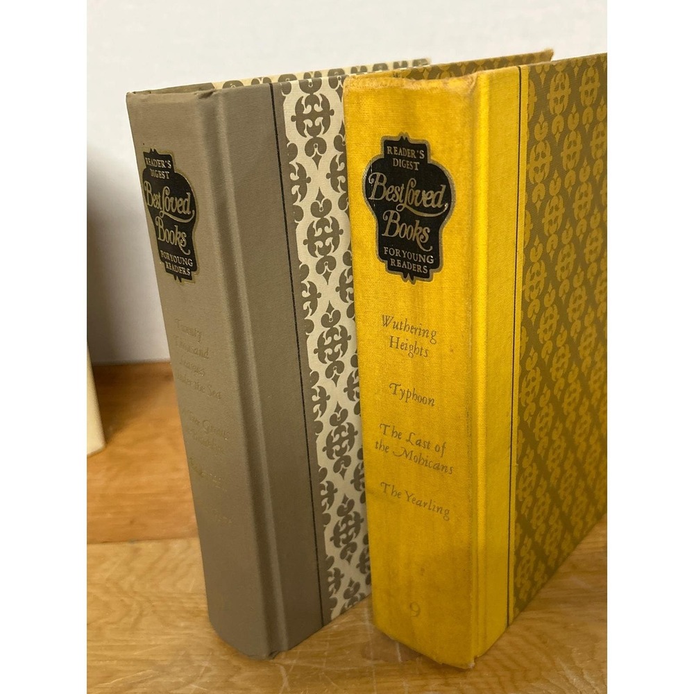 Readers Digest Best Loved Books for Young Readers Vol 9 10 Vintage Hardcover Set